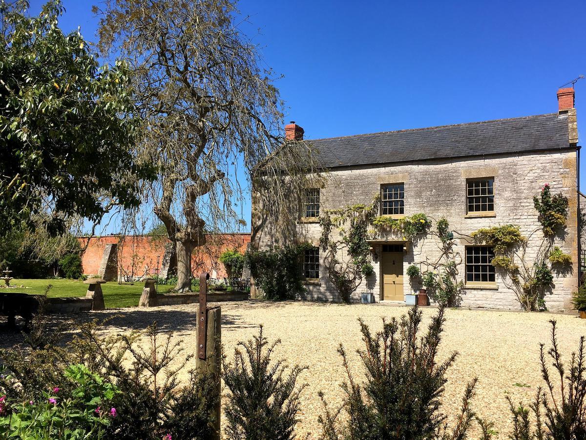 Bed and Breakfast Huxham Farmhouse East Pennard Exterior foto