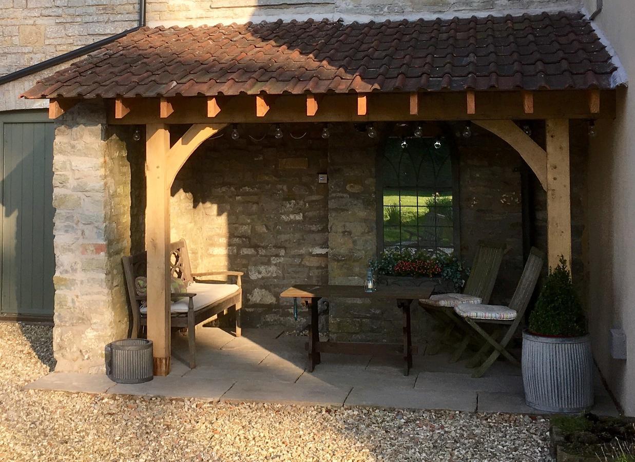 Bed and Breakfast Huxham Farmhouse East Pennard Exterior foto